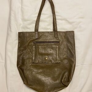 Leather Tote Bag